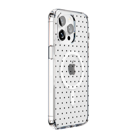 On the Dot | Black Polka Dot Case