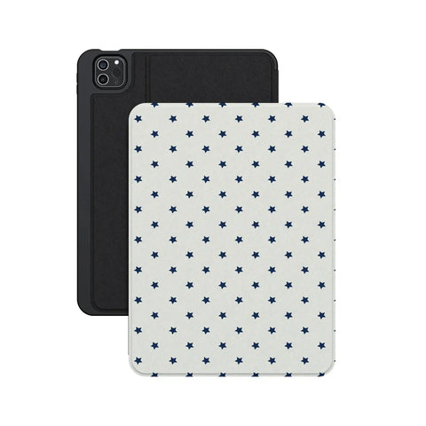 Tiny Stars | Blue & White iPad Case