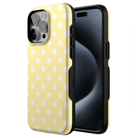 Spotted in SoHo | Yellow Polka Dot Case