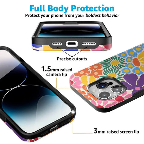 Flower Patch | Multi-Color Floral Case