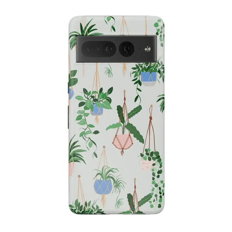 Hanging Around | Potted Plants Floral Google Pixel Case