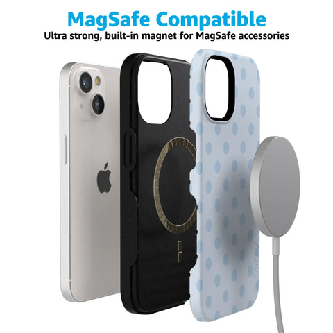 Spotted in SoHo | Light Blue Polka Dot Case