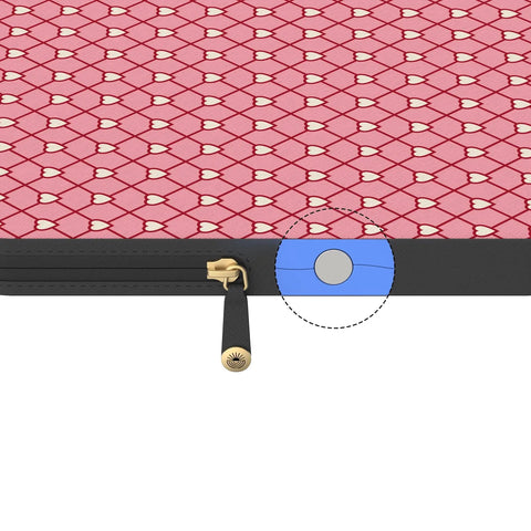 Love Locks | Pink Hearts Laptop Case