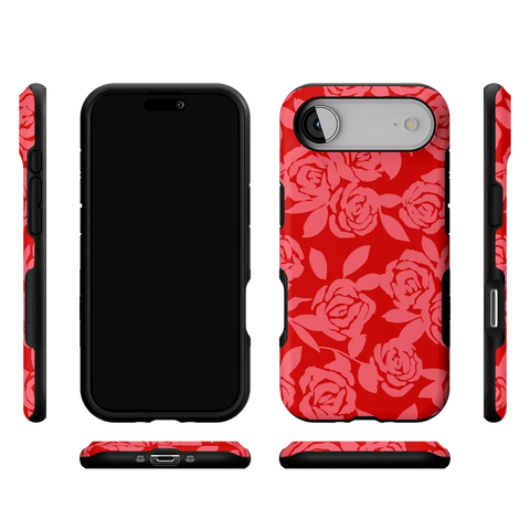 Final Rose | Red & Pink Floral Case
