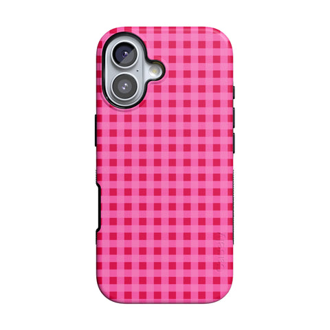 Sweet Jam | Hot Pink Gingham Case
