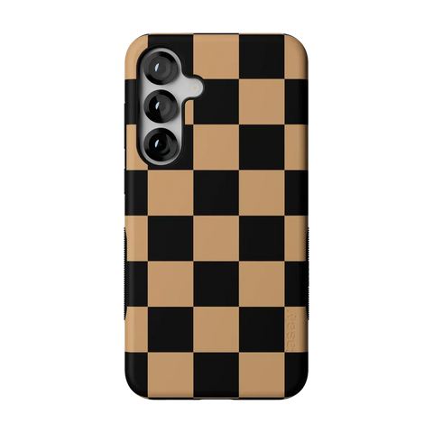 Fit Check | Black & Brown Checkerboard Case
