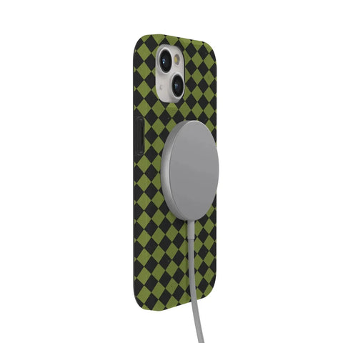 Wicked Hex | Green Checkered Case