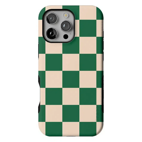 Fit Check | Green Checkerboard Case