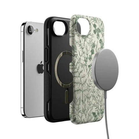 Sage Garden | Green Floral Case