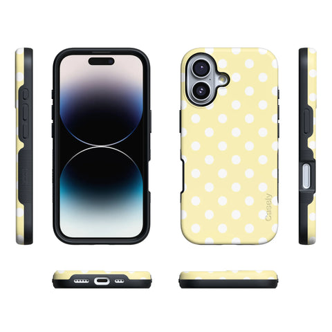 Spotted in SoHo | Yellow Polka Dot Case