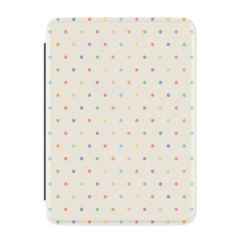 On the Dot | Rainbow Polka Dot Kindle Case