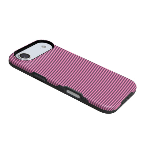 Stripes and the City | Pink & Purple Pinstripe Case