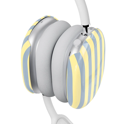 Coastline Stripes | Blue & Yellow AirPods Max Case