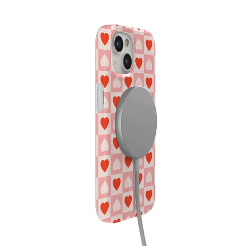 King of My Heart | Checkered Hearts Case