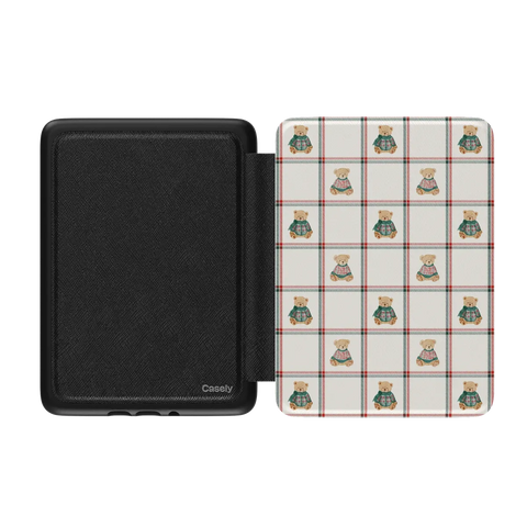 Bear Hugs | Teddy Squares Kindle Case