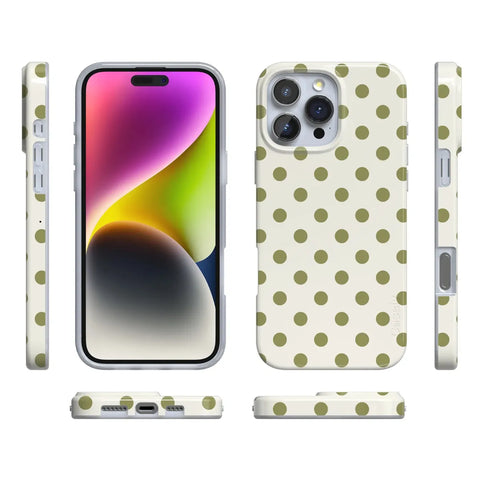 Spotted in SoHo | Green Polka Dot Case