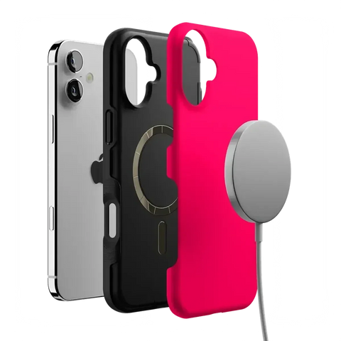 Think Pink | Solid Neon Pink Case