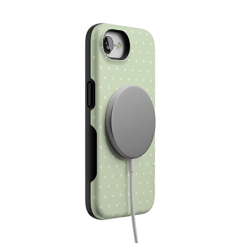 On the Dot | Green Polka Dot Case