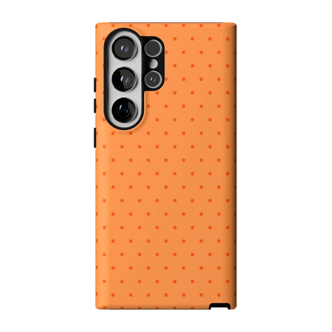 On the Dot | Orange Polka Dot Case