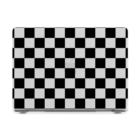 Fit Check | Black Checkerboard Laptop Shell