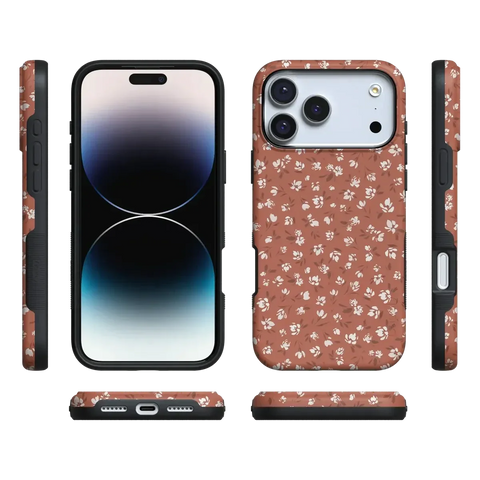 Mocha Meadow | Tiny Flowers Case
