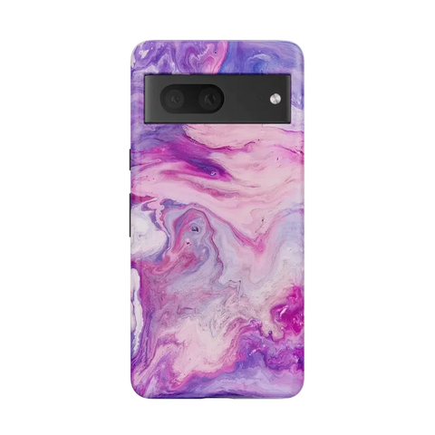 Tie Dying Over You | Purple Marble Google Pixel Case