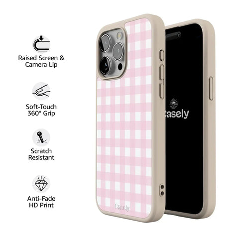 Pink Plaid | Sunday Best Case