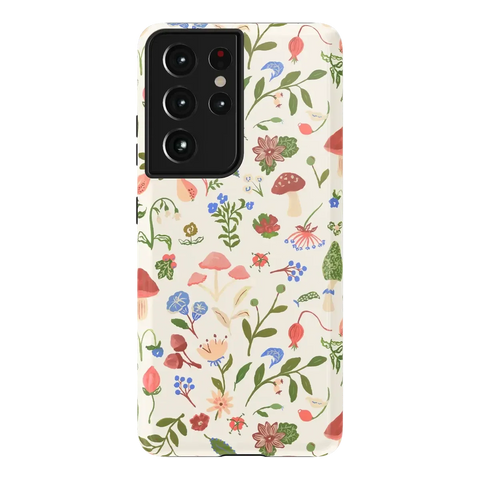 Garden Party | Mushroom Floral Case