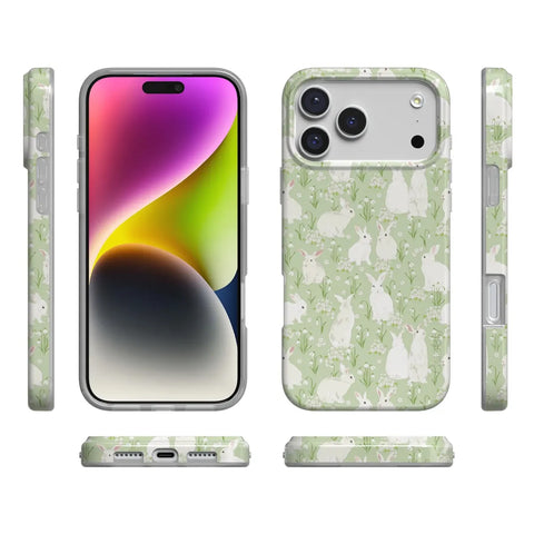 Hop to it | Green Bunny Case