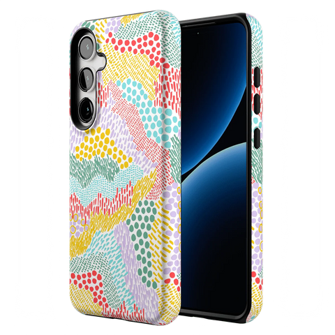 Color Me Happy | Pattern Colorblock Case