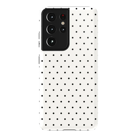 On the Dot | Black Polka Dot Case