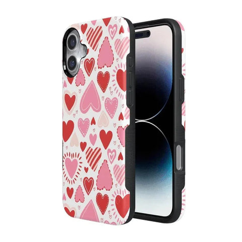 Love Struck | Heart Stickers Case