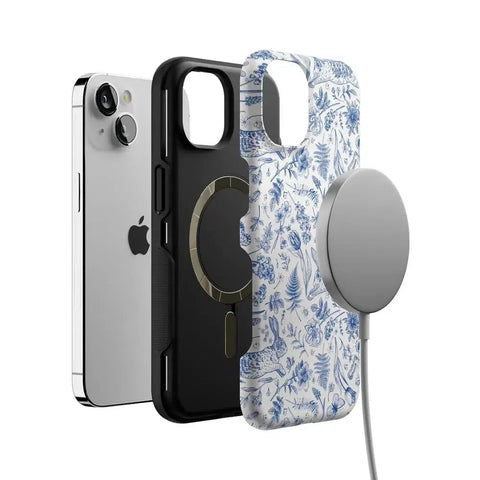 Hop & Bloom | Bunny Toile Case