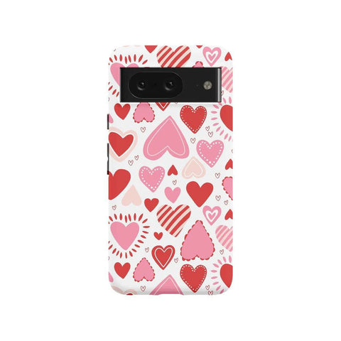 Love Struck | Heart Stickers Case