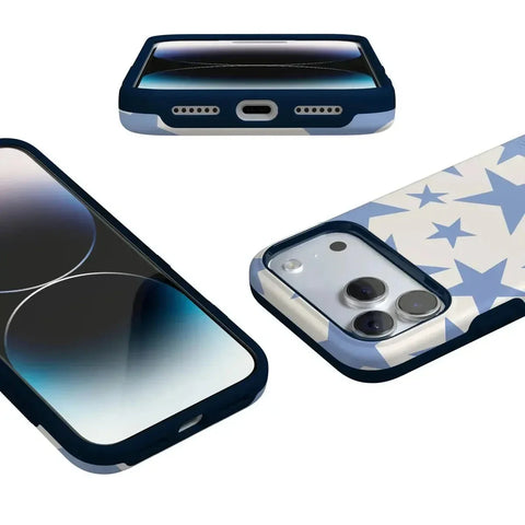 Stars Align | Blue & White Stars Case