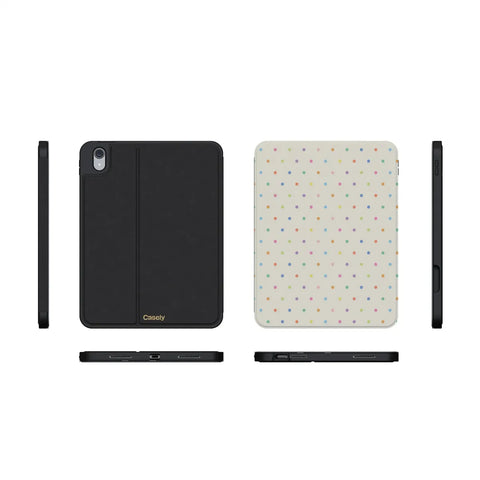 On the Dot | Rainbow Polka Dot iPad Case