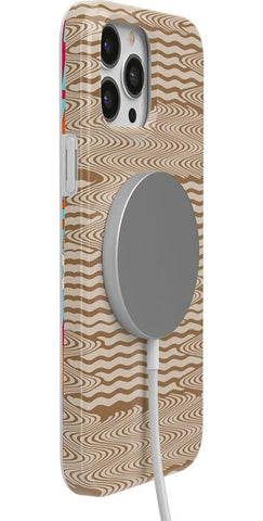 Mocha Ripple | Brown Waves Case