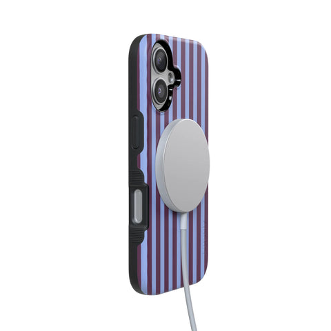 Perfect Stripes | Purple & Blue Stripes Case