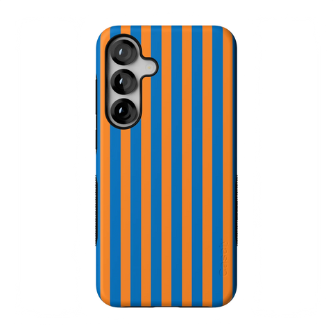 Go New York | Blue & Orange Stripes Case
