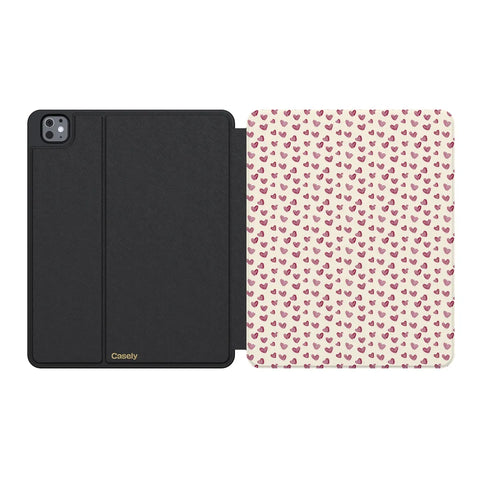 Lovebug | Mauve Hearts iPad Case