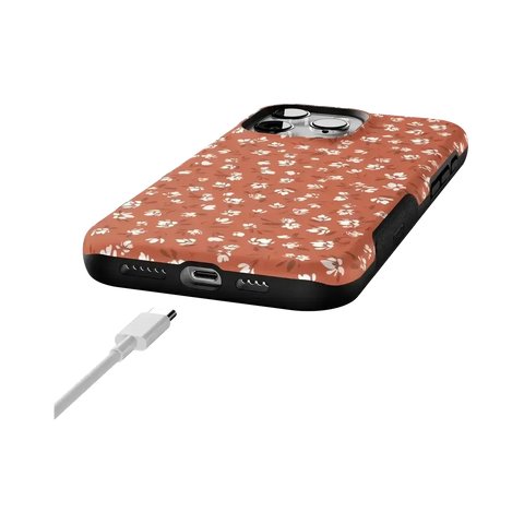 Mocha Meadow | Tiny Flowers Case