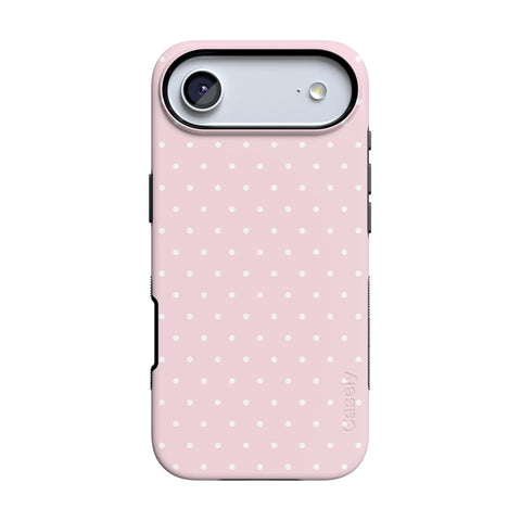 On the Dot | Pink & White Polka Dot Case
