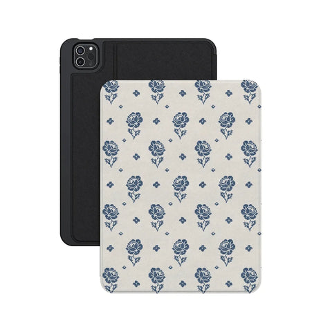 Seaside Stitch | Vintage Roses iPad Case