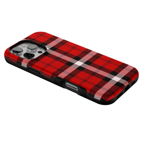 As if! | Red Plaid Case