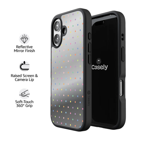 On the Dot | Rainbow Polka Dot Case