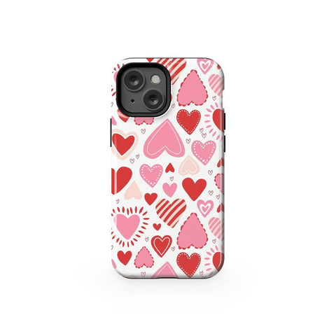 Love Struck | Heart Stickers Case