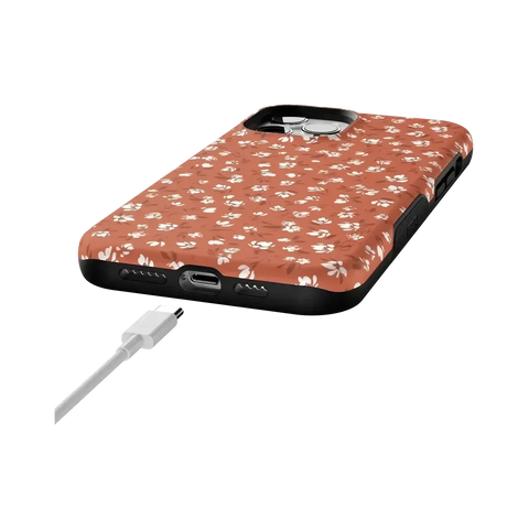 Mocha Meadow | Tiny Flowers Case