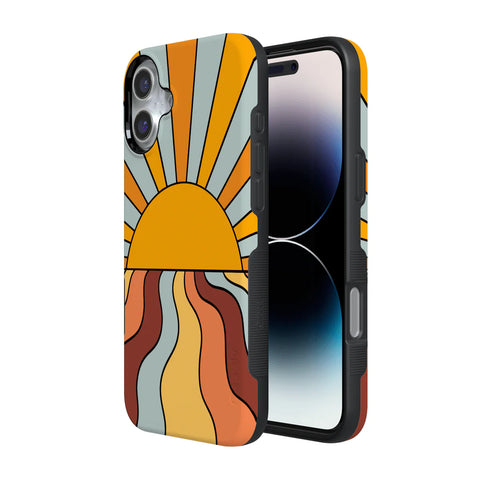 Shine On | Retro Sunset Case