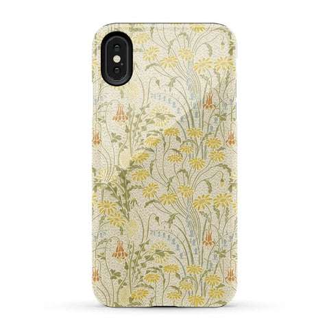 Boho Blooms | Golden Floral Case