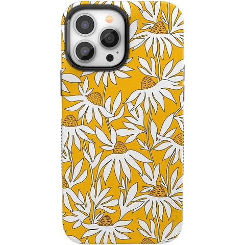 Wild About You | Yellow Floral Case